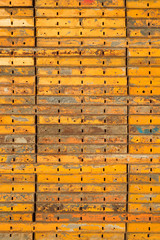 old construction steel background