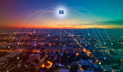 5g in smart city and communication network
