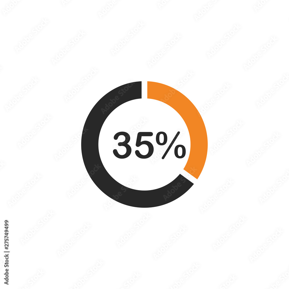 Poster percentage icon template black color editable. discount symbol vector sign isolated on white backgro