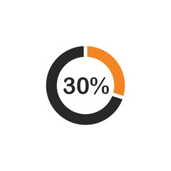 Percentage icon template black color editable. Discount symbol vector sign isolated on white background. Simple logo vector illustration for graphic and web design.