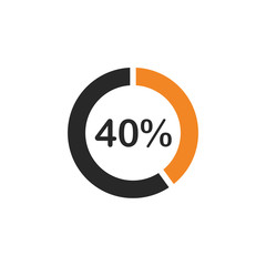 Percentage icon template black color editable. Discount symbol vector sign isolated on white background. Simple logo vector illustration for graphic and web design.