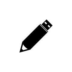 Pen USB flashdisk graphic design template