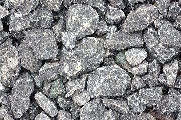 the texture of the stones