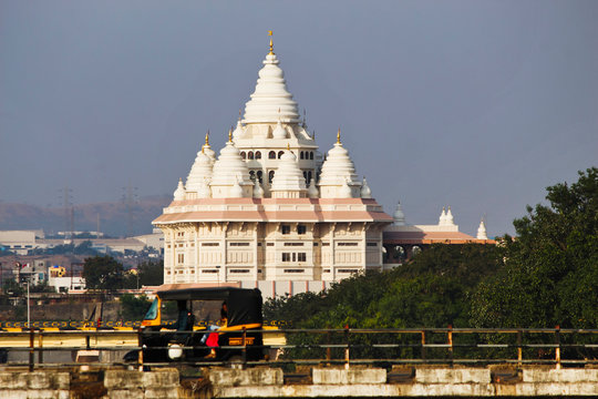 Gatha mandir, abode of Sant Tukaram revered poet saint, Dehu, Maharashtra, India