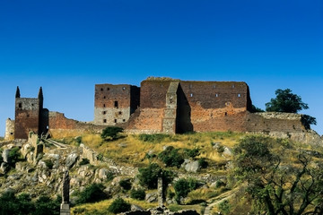 Hammershus castle ruins, Bornholm, Denmark, Europe