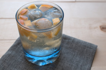 refreshing white sangria with citrus