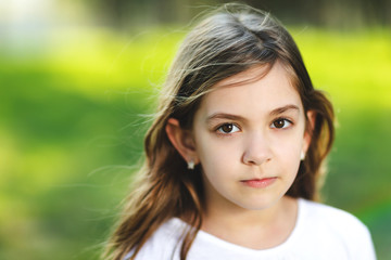 Fototapeta premium portrait of young girl