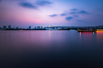Obraz premium お台場の夕景