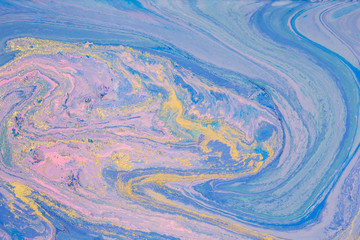 Liquid acrylic- fluid art