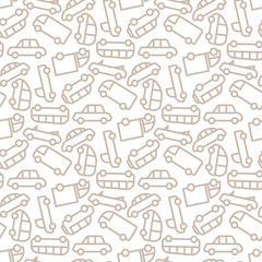 Vector cars pattern