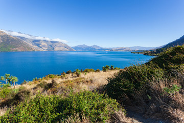 Fototapeta premium View of Lake Wakatipu, South Island, New Zealand