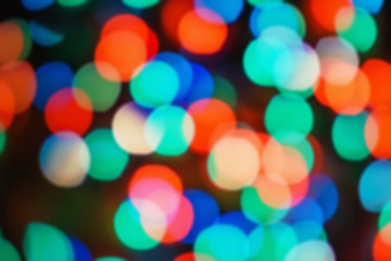 Fototapeta premium Bokeh blurry- beautiful spark