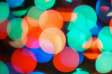 Bokeh blurry- beautiful spark