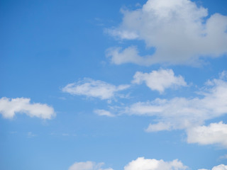 Fototapeta na wymiar Clouds in the blue sky