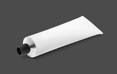 white aluminum tube for cosmetic or health care products