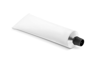 white aluminum tube for cosmetic or health care products