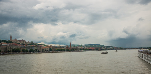 Budapest, Hungary: Church of St. Matthias, Fisherman's Bastion, Calvinist Church. Beautiful...