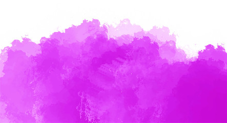 Pink watercolor background for your design, watercolor background concept, vector.