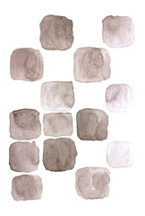 Abstract watercolor brush illustration, Watercolor modern background