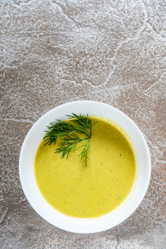 Vegetable soup on stone table © Jacek Chabraszewski