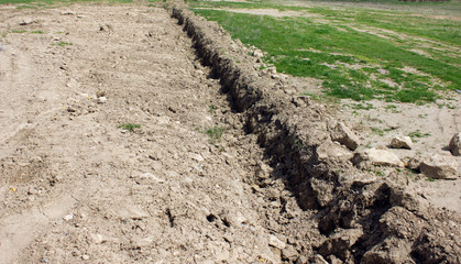 foundation for building a house