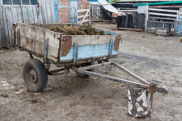 old car trailer