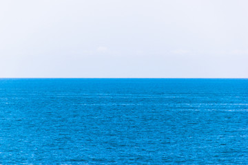 Obraz premium views of the blue sea and sky