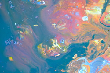 Colorful fluid art, abstract acrylic background,  abstract fluid acrylic painting