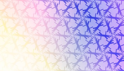 Fototapeta premium Art deco geometric pattern with Modern pastel color Gradient Design. For Greeting Card, Flyer, Poster, Brochure, Banner Calendar. Vector Illustration.