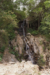 Obraz premium Small waterfall in Volcan Baru National Park Panama