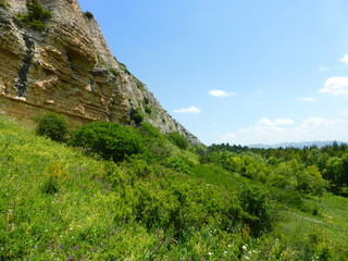 Borgustan mountain range