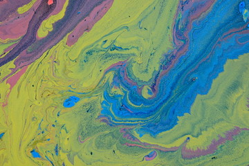 Colorful fluid art, abstract acrylic background,  abstract fluid acrylic painting