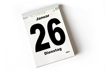 26. Januar 2021