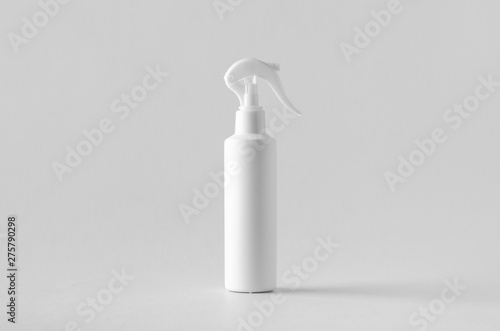 Download White Cosmetic Trigger Sprayer Bottle Mockup Wall Mural Wallpaper Murals Shablon