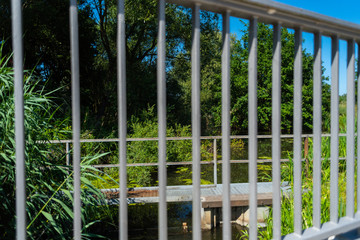 Fototapeta premium A tour past the Dunger lake