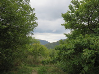 Obraz premium Paesaggio montuoso