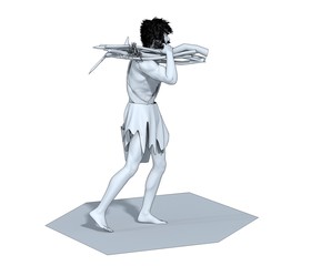 3D render, human character, illustration