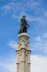 Fototapeta na wymiar Statue of Vasco da Gama in Lisbon, Portugal