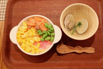 かみかみ期のひな祭りご飯