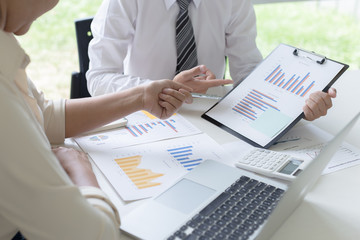 Both accountants have checked the company's finances. Have checked the work and profit of the company In order to plan for business expansion to the European zone and nearby areas