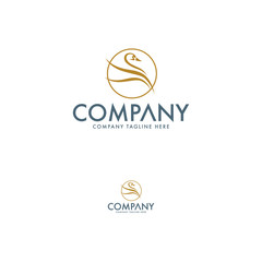 Luxury Swan Logo Design Template