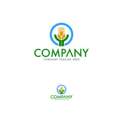 Creative Agriculture Logo Design Template