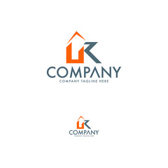 Luxury UK and Real Estate, Architecture, Building Logo Template