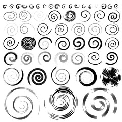 Sammlung Spiralen Set