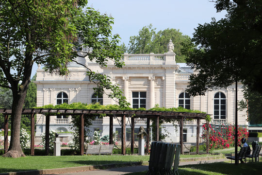 Magnifique parc public de la Boverie &agrave; Li&egrave;ge