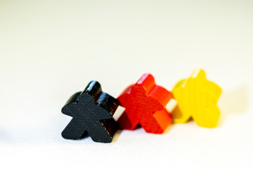 abstract illustration of german people