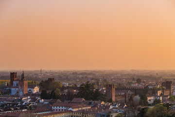 The town of Castelfranco Veneto