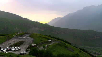 Fototapeta premium the charming and extraordinary nature of Georgia