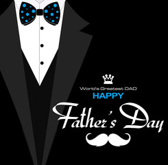 Special illustration for fathers day