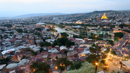  Mysterious and wonderful night Tbilisi